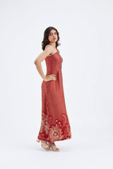 Cecilia Red dress - Dress - Mizyana