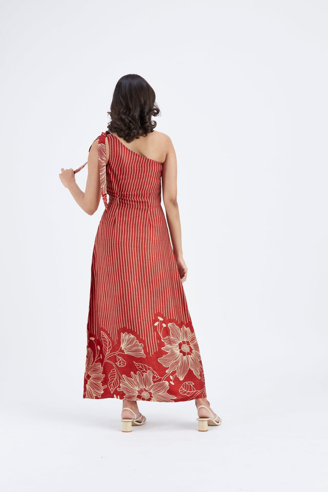 Cecilia Red dress - Dress - Mizyana