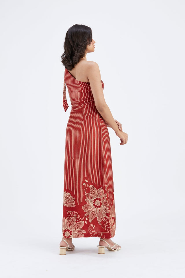 Cecilia Red dress - Dress - Mizyana