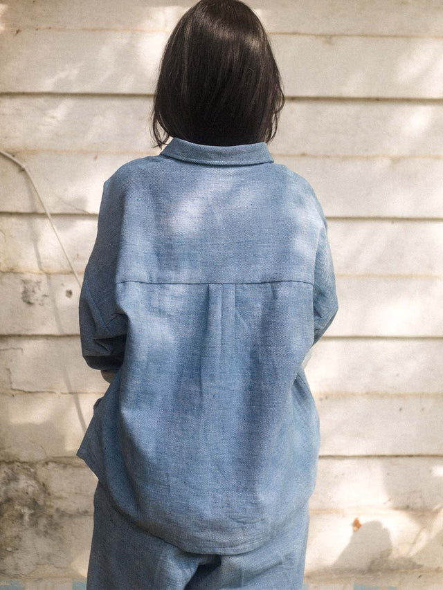 Cerulean Shirt - Shirt - Mizyana
