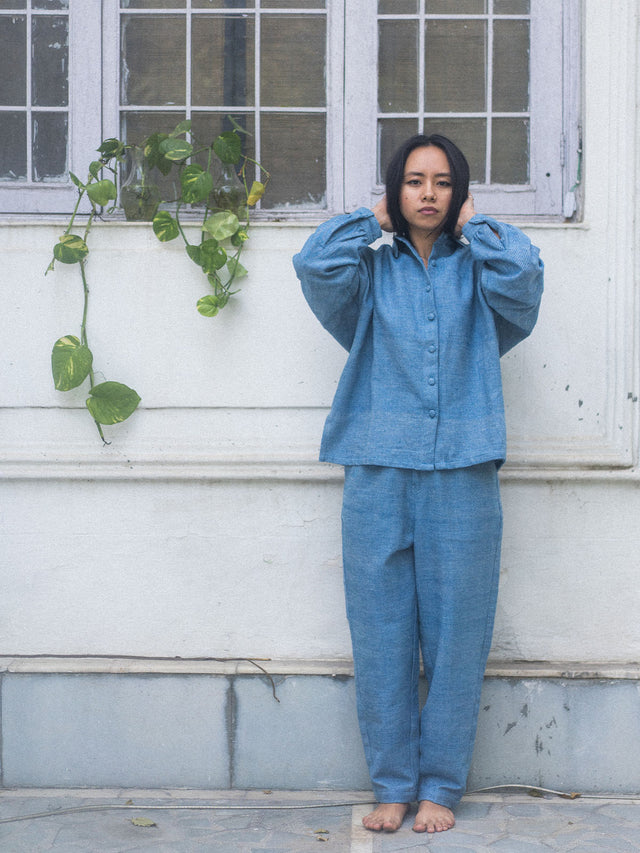 Cerulean Shirt - Shirt - Mizyana