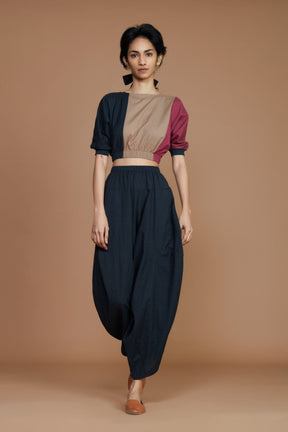 Charcoal Balloon Pants - Trousers - Mizyana