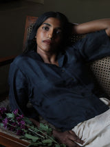 Charcoal Shirt - Shirt - Mizyana