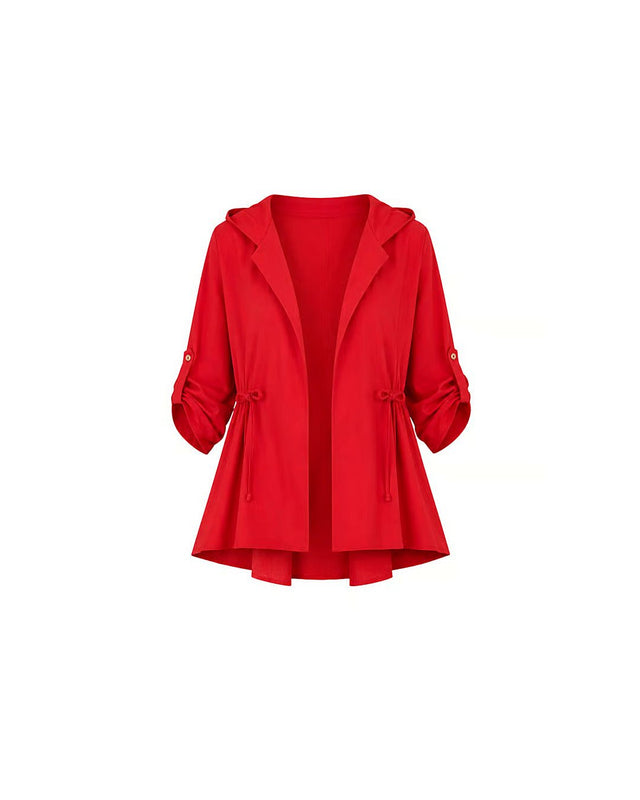Chatri Hooded Cotton Jacket - Jacket - Mizyana