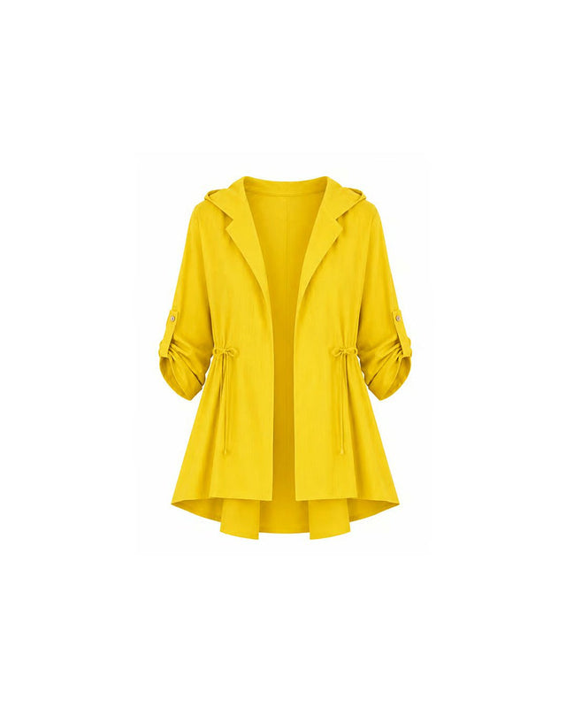 Chatri Hooded Cotton Jacket - Jacket - Mizyana