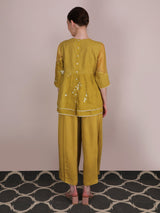 Cherry Blossom Multi Print Top - Shirt - Mizyana