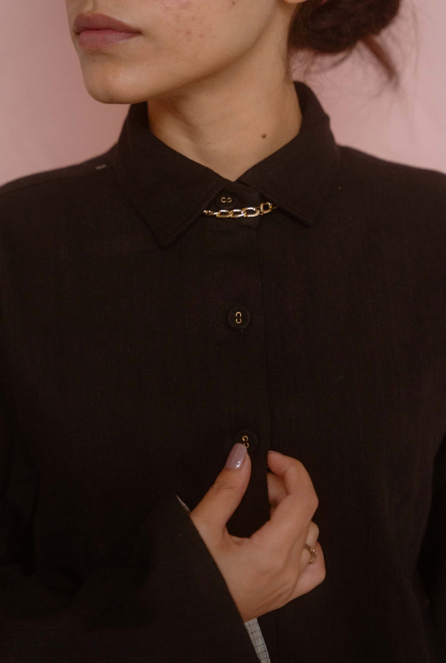City Shacket - Women / Black - Jacket - Mizyana