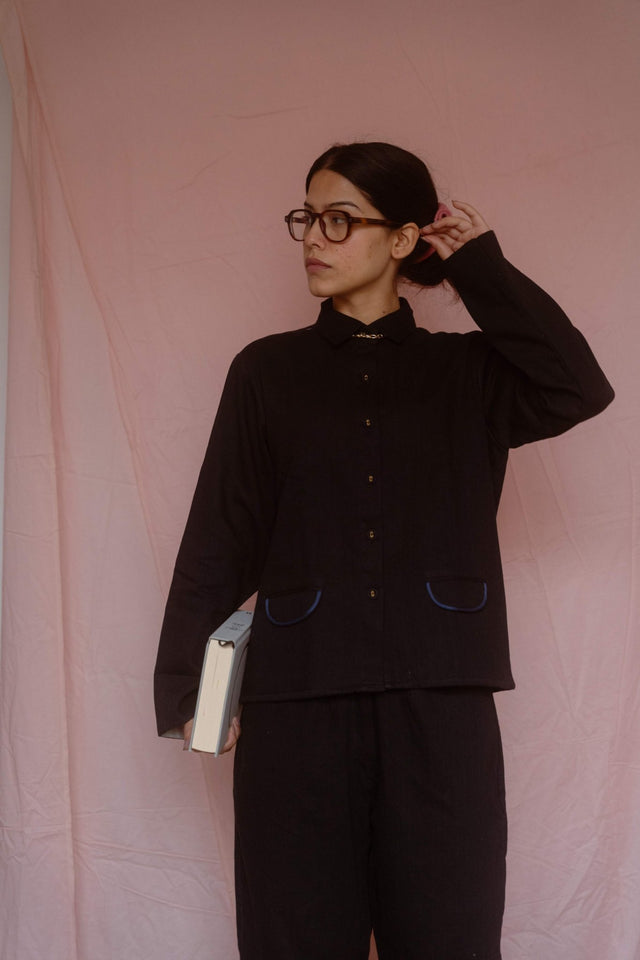 City Shacket - Women / Black - Jacket - Mizyana