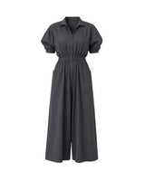 Collar Sphara Cotton Jumpsuit - Jumpsuit - Mizyana