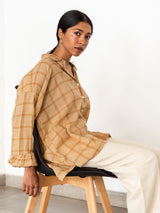 Confluence Shirt / Tea-Dyed - Shirt - Mizyana