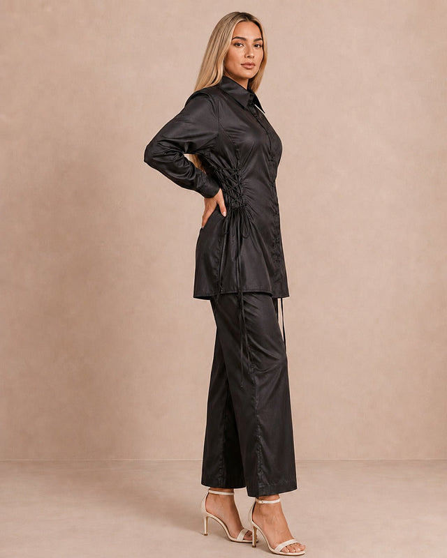 Corset Style Modest Swimsuit Set - Swim Set - Mizyana