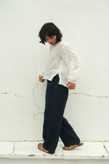 Deepest Blues Unisex Pants - Trousers - Mizyana
