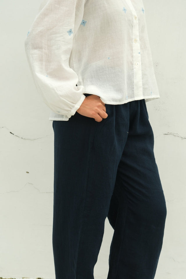 Deepest Blues Unisex Pants - Trousers - Mizyana