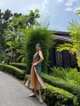 Dora Dress in Tramonto Print - Dress - Mizyana