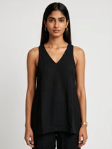 Dua Black Chanderi co-ord set - Co-ord Set - Mizyana