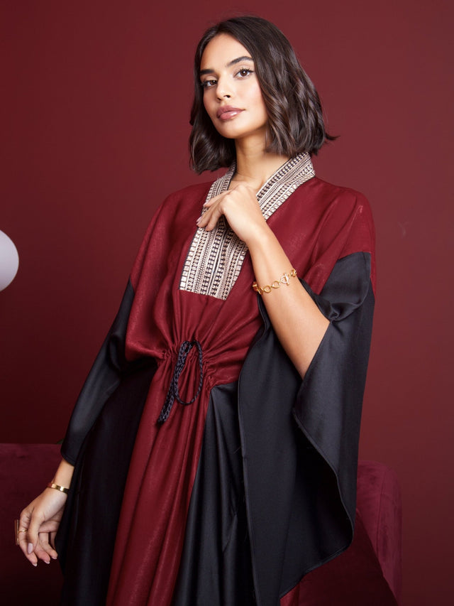 Dual shade Kaftan - Kaftan - Mizyana
