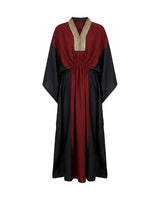 Dual Tone Colorblock Kaftan - Kaftan - Mizyana