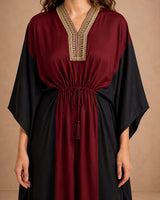 Dual Tone Colorblock Kaftan - Kaftan - Mizyana