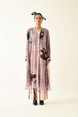 Dusk Pink Thistle Dress - Dress - Mizyana