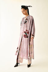 Dusk Pink Thistle Dress - Dress - Mizyana
