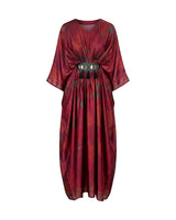 Dusky Printed Kaftan - Kaftan - Mizyana