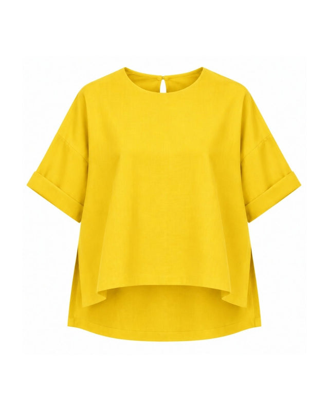 Ekin Cotton Crop Top - Blouse - Mizyana
