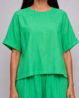 Ekin Cotton Crop Top - Blouse - Mizyana