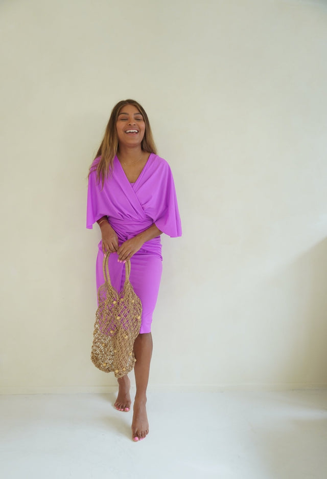 Ella set with Sofia skirt - Fushia - Swim Set - Mizyana