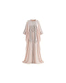 Embroidered Crepe Belted Jalabiya Set - Jalabiya - Mizyana