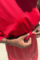 Emma swim dress - Red - Dress - Mizyana