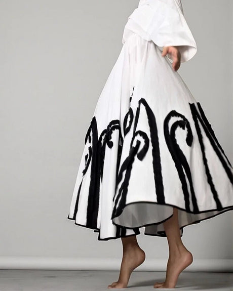 ETU COTTON SKIRT - Skirt - Mizyana