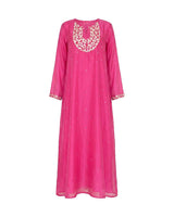Festive Zari Embroidered Chanderi Jalabiya - Jalabiya - Mizyana