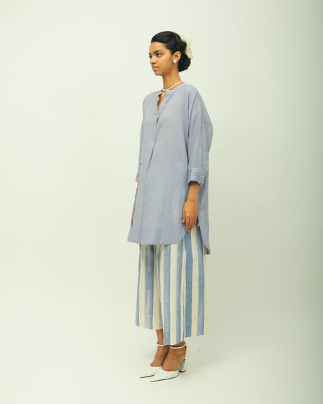 Flamingo Applique Cord Set - Co-ord Set - Mizyana