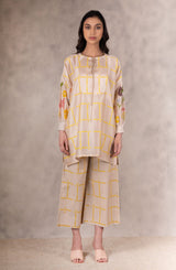 Flared Pants In Linen - Trousers - Mizyana