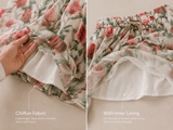 Flora Chiffon Skirt - Skirt - Mizyana