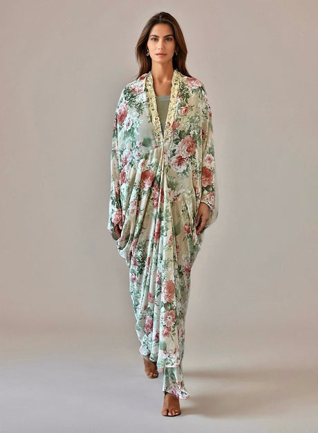 Floralkaftan set - Kaftan - Mizyana