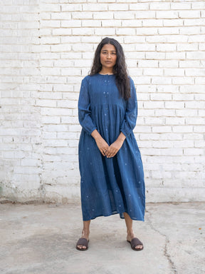 Fragments Jamdani Shirt Dress - Shirt Dress - Mizyana