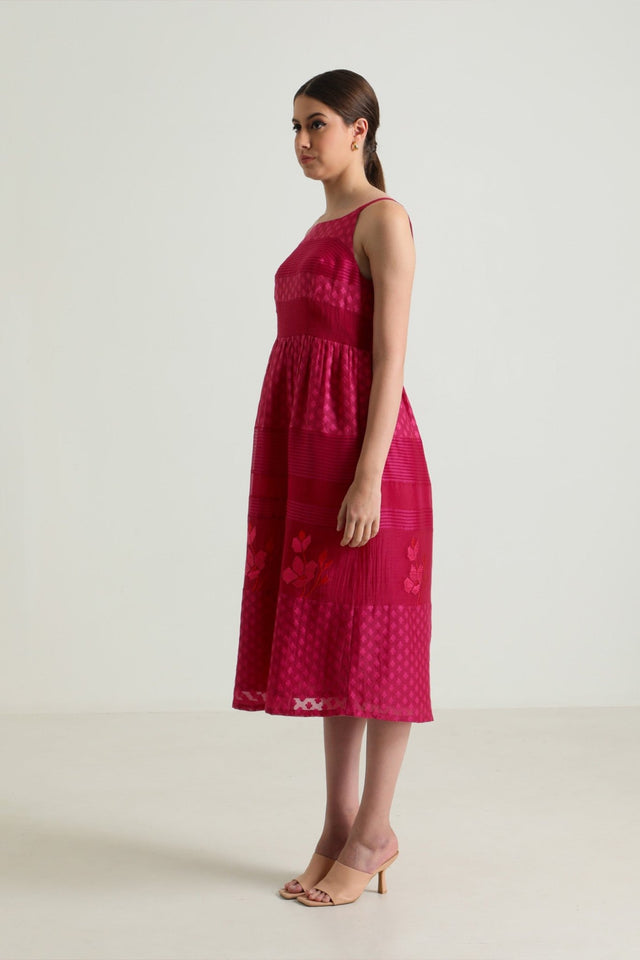 Frusia Lace Strap Dress - Dress - Mizyana