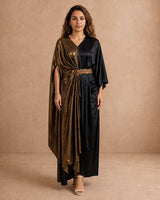 Gold Shimmer Kaftan - Kaftan - Mizyana