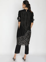 Golden printed dress - Dress - Mizyana