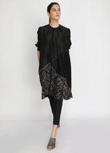 Golden printed dress - Dress - Mizyana