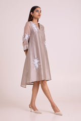 Gracie - Graphite & Fern Tunic Dress - Dress - Mizyana
