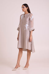 Gracie - Graphite & Fern Tunic Dress - Dress - Mizyana