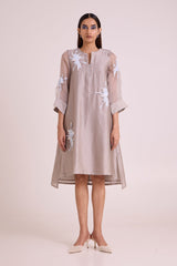 Gracie - Graphite & Fern Tunic Dress - Dress - Mizyana