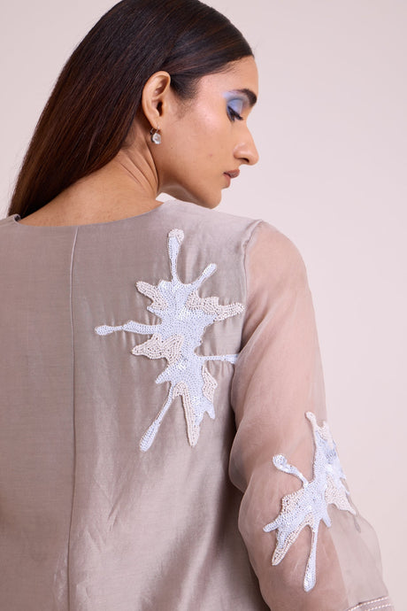 Gracie - Graphite & Fern Tunic Dress - Dress - Mizyana