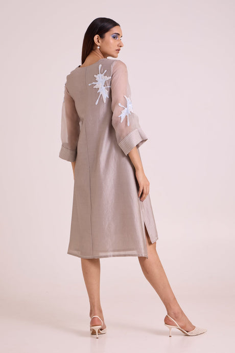 Gracie - Graphite & Fern Tunic Dress - Dress - Mizyana