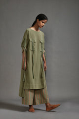 Green New Ruka Tunic Set - Two-Piece Set - Mizyana