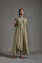 Green Safari Sphara Jumpsuit - Jumpsuit - Mizyana