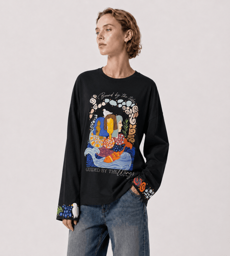 Guided by the Wings Tee - T-Shirt - Mizyana
