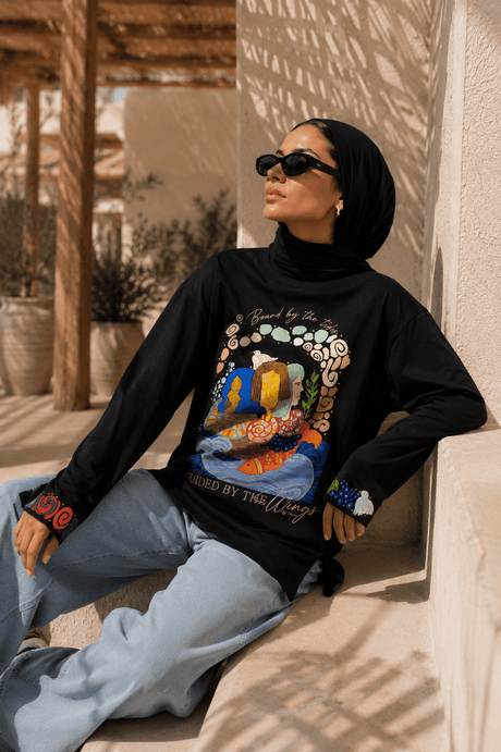 Guided by the Wings Tee - T-Shirt - Mizyana